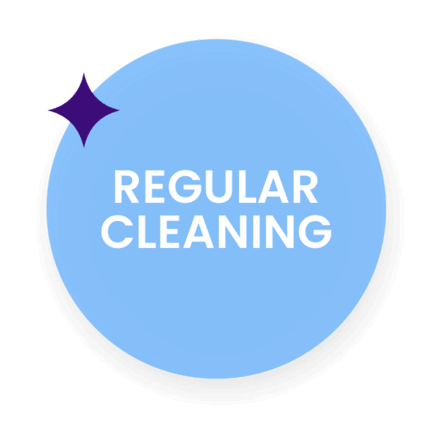 Regular Cleaning Biweekly cleaning service Glow Up Cleaners